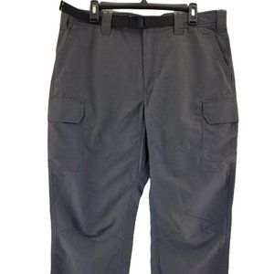 Eddie Bauer Outdoor lightweight  Pant Men  Belted Hiking Cargo  38 x 30